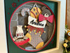 **NEW* Mandala 8x8: No Coal Here *Personalized Stocking*
