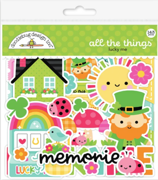 Doodlebug Ephemera: 9034 Lucky Me