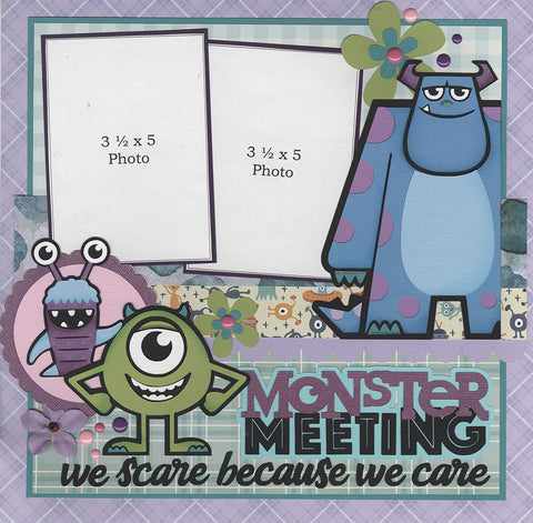 Die Cut Images Only Vault Sale: SINGLE Monster Meeting (ship Nov)
