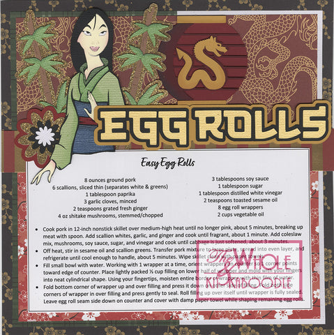 8x8 Recipe: Egg Rolls