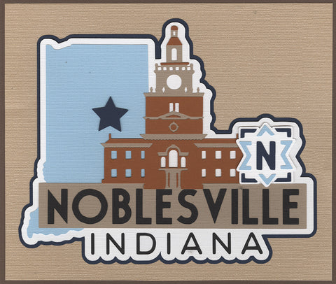 Noblesville Indiana Title Diecut