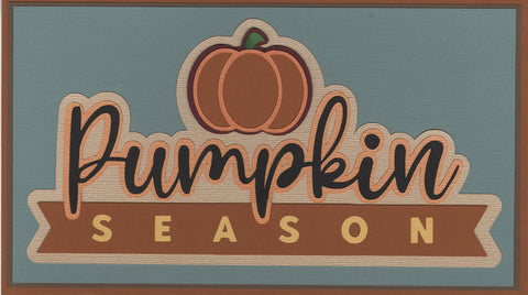 Diecuts: Pumpkin Season