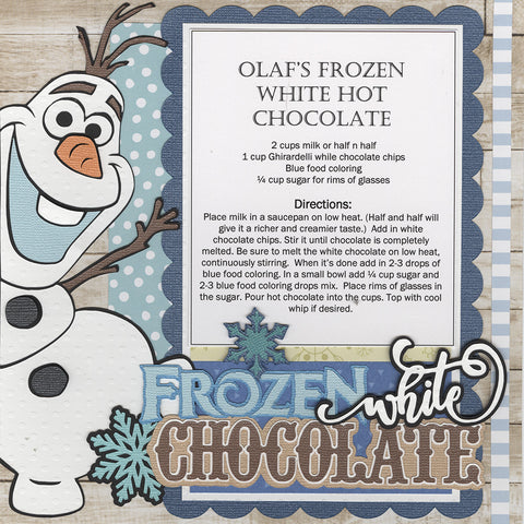 *NEW* 8x8 Recipe: Olaf's White Hot Chocolate