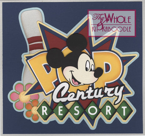 **Kit Club Exclusive* Title Die Cut: Hotel Series Pop Century