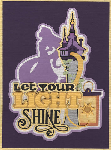 Kit Club Exclusive* Disney Die Cut Title: Rapunzel