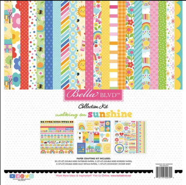 *NEW* Bella Blvd Pattern Paper Collection: BB3270 Walking on Sunshine