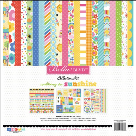 *NEW* Bella Blvd Pattern Paper Collection: BB3270 Walking on Sunshine