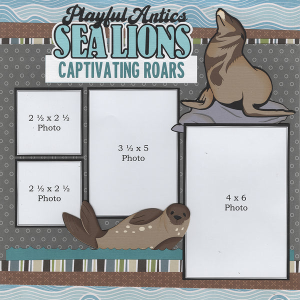 It's a Zoo In Here Collection: Sea Lions SINGLE