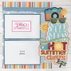 **Kit Club Exclusive* TITLE DIECUT SUPPLEMENT: Snapshots of Summer SINGLE