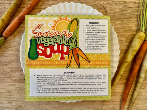 8x8 Recipe: Summer Veggie Soup