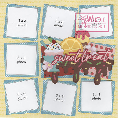 *Kit Club Exclusive* TITLE DIECUT SUPPLEMENT: Sweet Taste of Summer