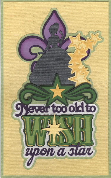 Kit Club Exclusive* Disney Die Cut Title: Tiana