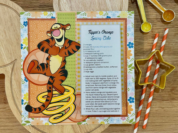 *NEW* 8x8 Recipe: Orange Spring Cake