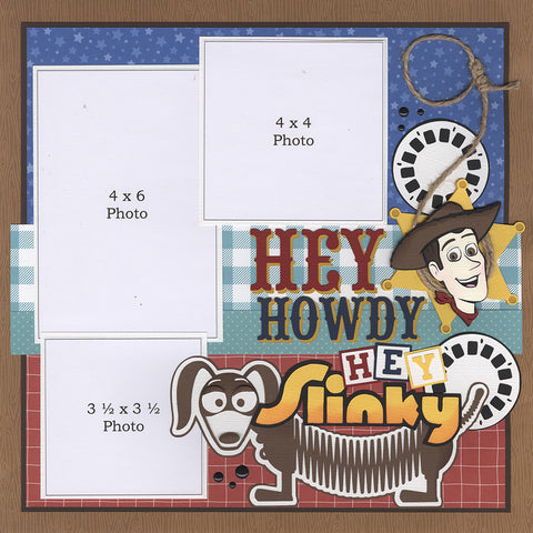 Die Cut Images Only Vault Sale: SINGLE Hey Howdy (ship Nov)