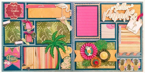 Scrap Collections: Hawaii/Tropical Color Block Feast**