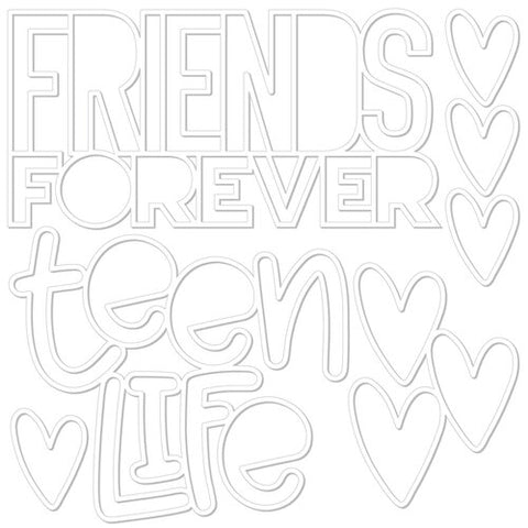 Bella Blvd Cut-outs: BB2942 Friends Forever