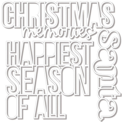 Bella Blvd Cut-outs: BB3011 Happiest Season of All