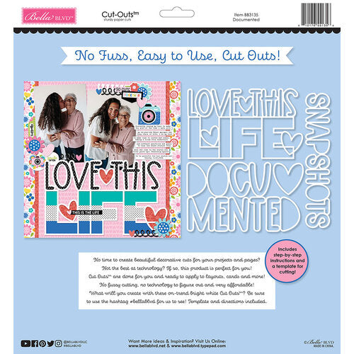 Bella Blvd Cut-outs: BB3135 Documented
