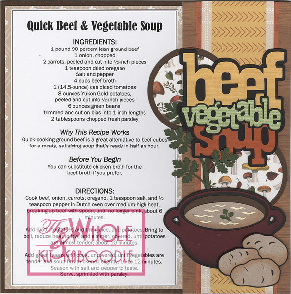 8x8 Recipe: Beef Vegetable Soup