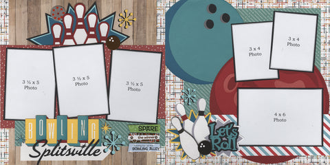 Die Cut Images Only Vault Sale: Bowling Splitsville (ship Oct)