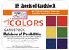 Cardstock Pack: Rainbow of Possibilities (18 sheets)