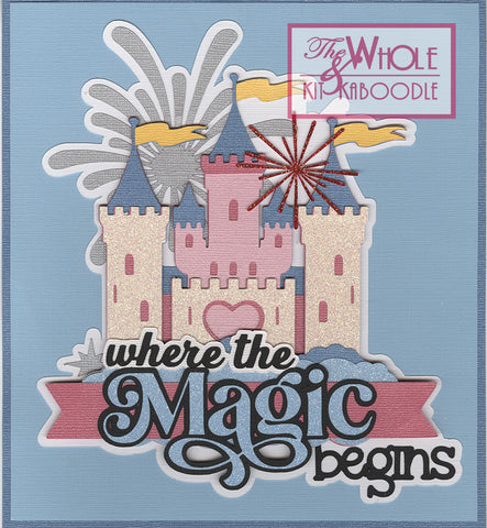**Kit Club Exclusive* Title Die Cut: Where the Magic Begins