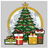 **NEW* Mandala: Rockin' Around the Christmas Tree *Personalized*