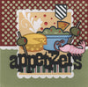 8x8 Recipe Title/Divider Page: Appetizers