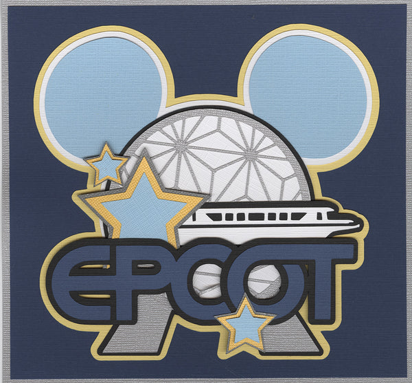 **NEW* Epcot Countries Series: Epcot Title Die Cut