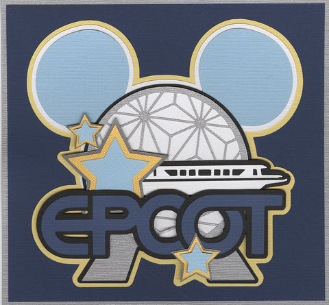 **NEW* Epcot Countries Series: Epcot Title Die Cut
