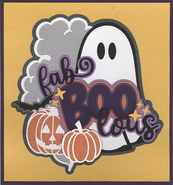 Fab BOO lous Title Die Cut