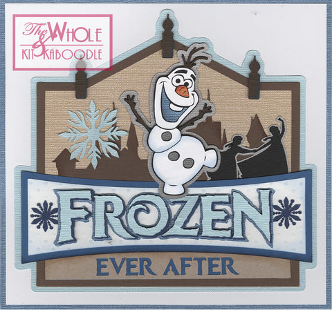 **NEW* Frozen Ever After Die Cut Title *Pre-Order*