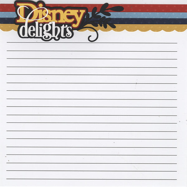 Recipe Page: Theme Park Delights (set of 5)