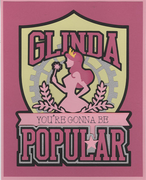 Wicked's Glinda: Popular Die Cut Title