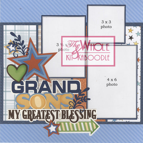 *NEW* Grandsons: My Greatest Blessing