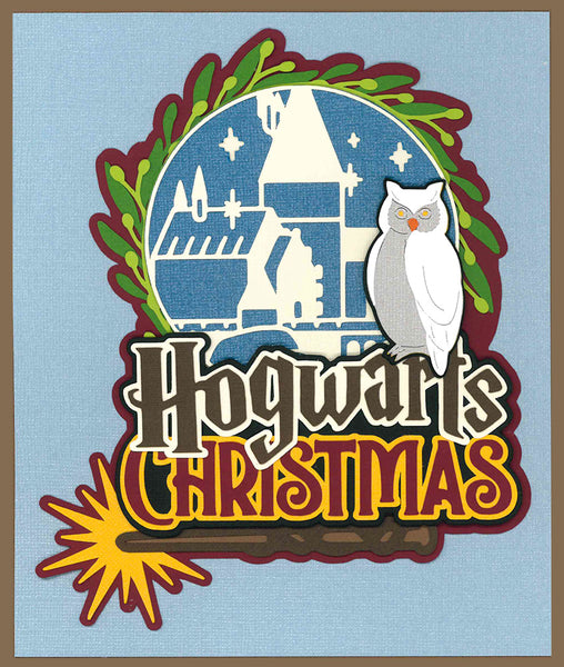 **NEW* Hogwarts Christmas Die Cut Title