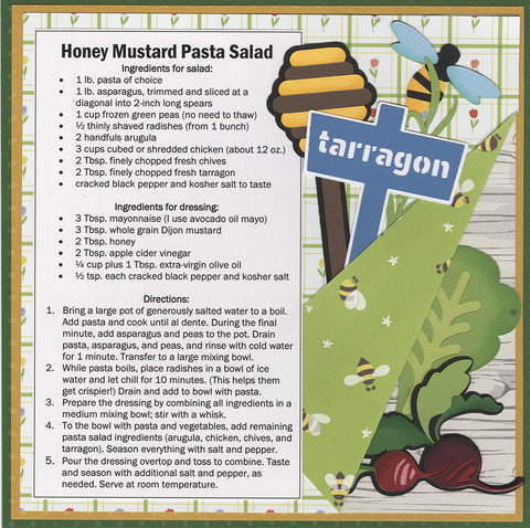 8x8 Recipe: Honey Mustard Pasta Salad