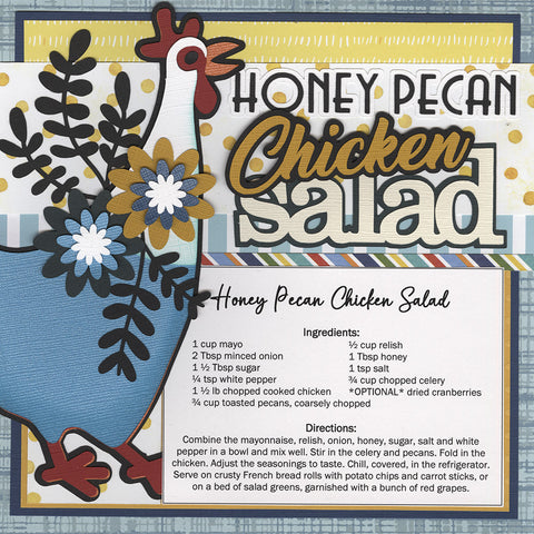 8x8 Recipe: Honey Pecan Chicken Salad