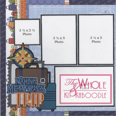 **Kit Club Exclusive* TITLE DIECUT SUPPLEMENT: The Joy is in the Journey