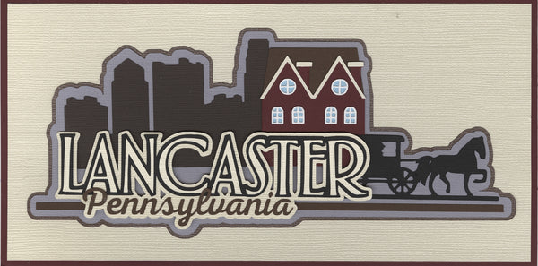 Title Diecut: Lancaster, Pennsylvania