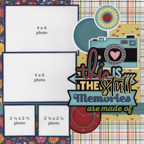 **Kit Club Exclusive Design* TITLE DIECUT SUPPLEMENT: These are the Best Days