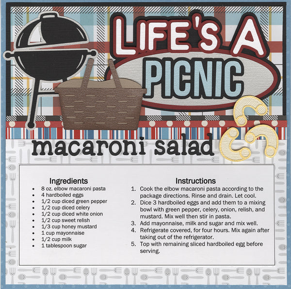 8x8 Recipe: Macaroni Salad