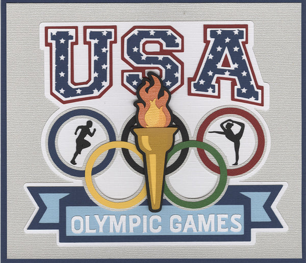 Olympic Games Title Die Cut