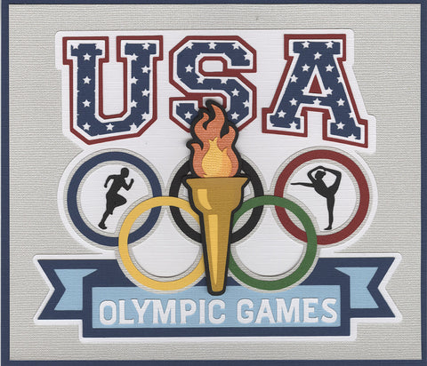 *NEW* Olympic Games Title Die Cut