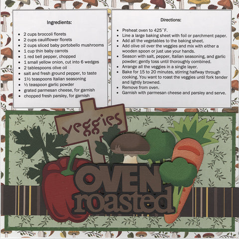 8x8 Recipe: Oven Roasted Veggies