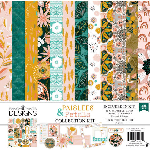 Fancy Pants Paper Collection: Paislees & Petals