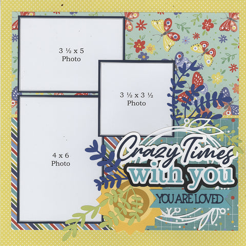 1 Paper Pad + 10 Layouts…This Was a Crazy Challenge!