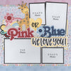 Baby: Pink or Blue We Love You