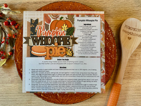 8x8 Recipe: Pumpkin Whoopie Pie