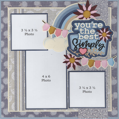 Kit Club Exclusive* TITLE DIECUT SUPPLEMENT: You're Simply the Best